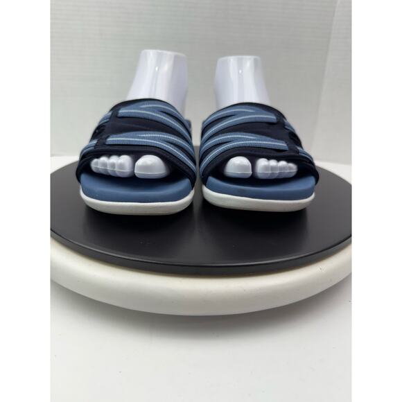 Easy Spirit Women's Size 9 Blue Wisher 2 Strappy Slide Slip On Comfort Sandals - Picture 5 of 14